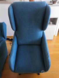 2 x poltrona alzapersone Orietta verde