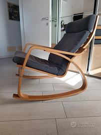 Poang sedia dondolo ikea