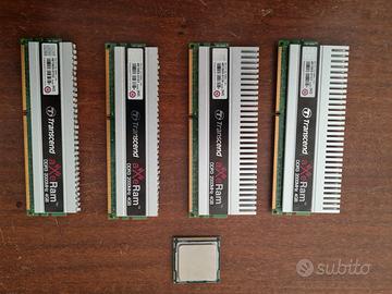 Processore i7 Intel Core  LGA 1156 + RAM