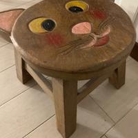 Sgabello a forma di gatto