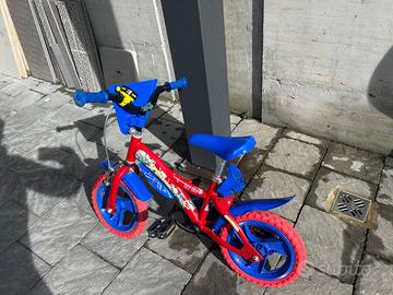 Bici bimbo spiderman