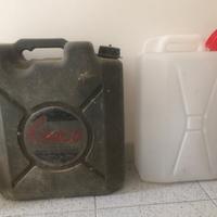 Taniche in plastica per carburante e alimenti