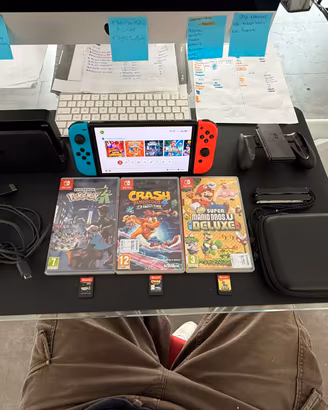 Nintendo Switch Oled con giochi