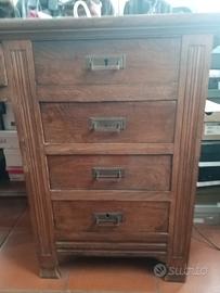 scrivania ufficio arte povera fine 800 