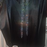 Camicia donna nero tg XXXL