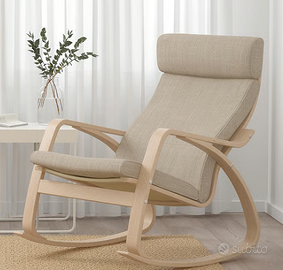 Poltrona a dondolo Poang Ikea