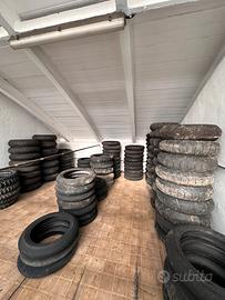 Gomme motard slick rain Metzeler michelin pirelli