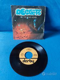 Rockets - On the road again 45 giri