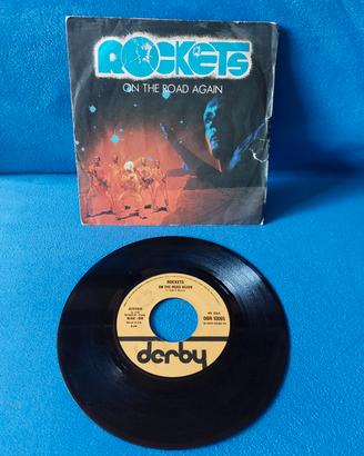 Rockets - On the road again 45 giri