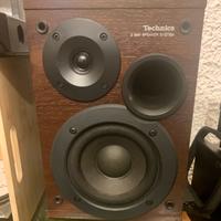 Coppia diffusori casse  scaffale Technics SB-HD501