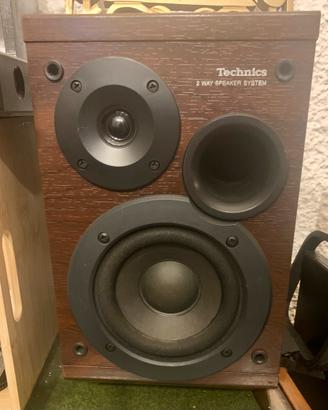 Coppia diffusori casse  scaffale Technics SB-HD501