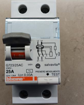 salvavita interruttore differenziale