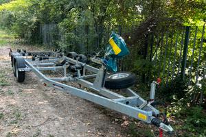 Carrello doppio asse seminuovo