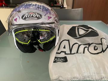 Casco jet Airoh City One Heart - Donna