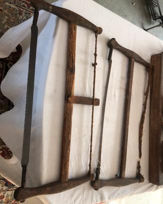 Seghe per falegnami antiche