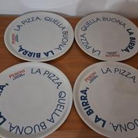 Set piatti pizza Peroni Nastro Azzurro 