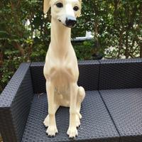 Cane Levriero in Ceramica