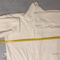 Accappatoio oversize bianco unisex