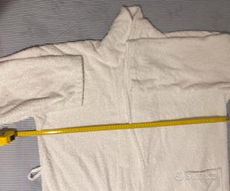 Accappatoio oversize bianco unisex