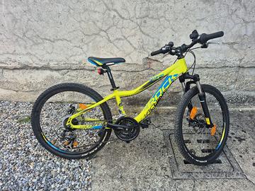 Mountain Bike Rock Machine 24 Verde