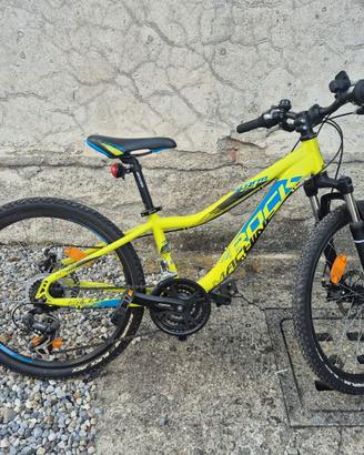 Mountain Bike Rock Machine 24 Verde
