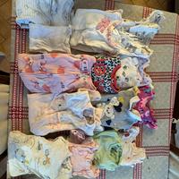 Stock vestiti bambina 12 mesi