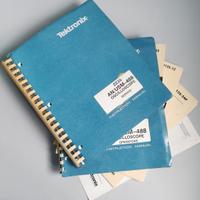 Sei manuali ORIGINALI oscilloscopio Tektronix 2235