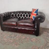 divano Club Chester Chesterfield cuoio inglese uk