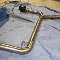 Scarico Artigianale in Acciaio per ABARTH 500/595.