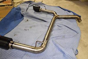 Scarico Artigianale in Acciaio per ABARTH 500/595.