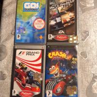 4 giochi per PSP portatile