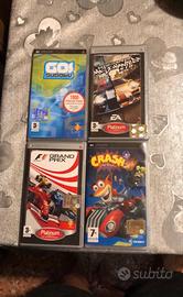 4 giochi per PSP portatile