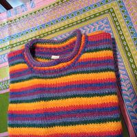 Maglione di lana 100% fatto a mano