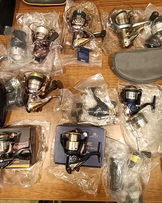 17 mulinelli, la maggior parte mai usati