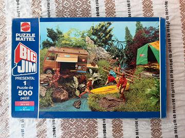 Puzzle Big Jim Mattel 500 Pezzi - Completo