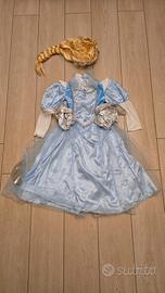 Vestito di Carnevale da Cenerentola Tg. 5/6 anni