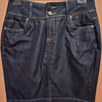 Gonna in jeans in cotone Brand Motivi