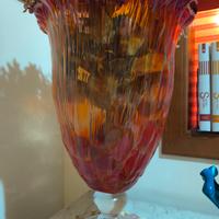 VASO VETRO COLORATO PER FIORI