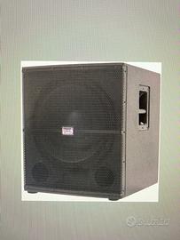 Subwoofer da  18 pollici