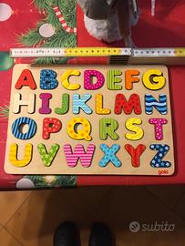 Gioco didattico in legno