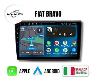 Fiat Bravo 4/64GB Autoradio Android 2 din +KIT
