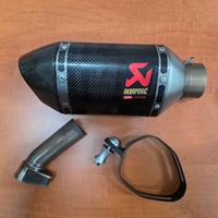 Terminale short Akrapovic diametro 60