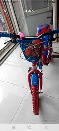 bicicletta spiderman