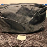 Borsone Gucci GG in canvas e tela