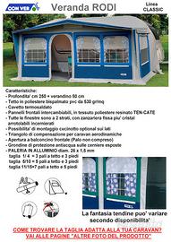 Veranda caravan Conver Rodi 13