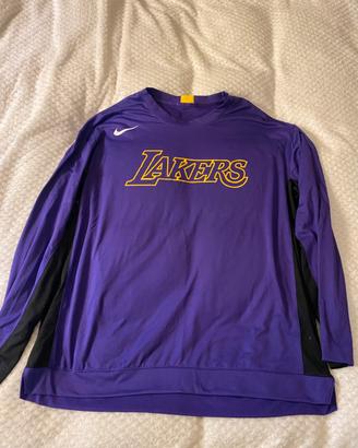 Maglia Nike Lakers maniche lunghe