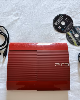 Sony PlayStation 3 Super Slim Garnet Red