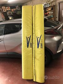 Coppia pali impianto pallavolo +copertura SCHIAVI