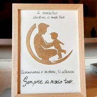 quadretto festa del papà 