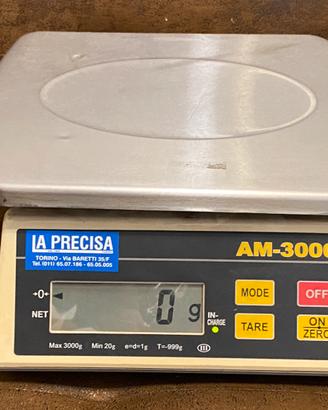 Bilancia elettronica da banco (doppio display)